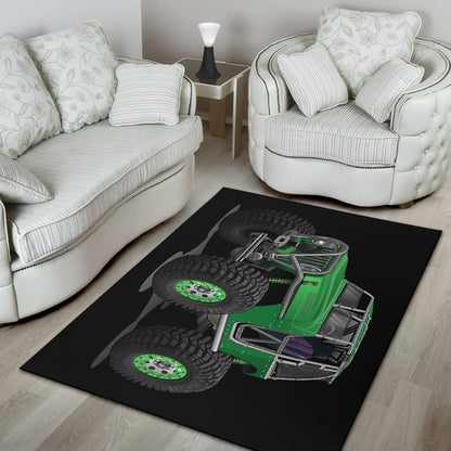 Rocktoy Jeep Green Area Rug