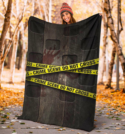Crime Scene Premium Blanket