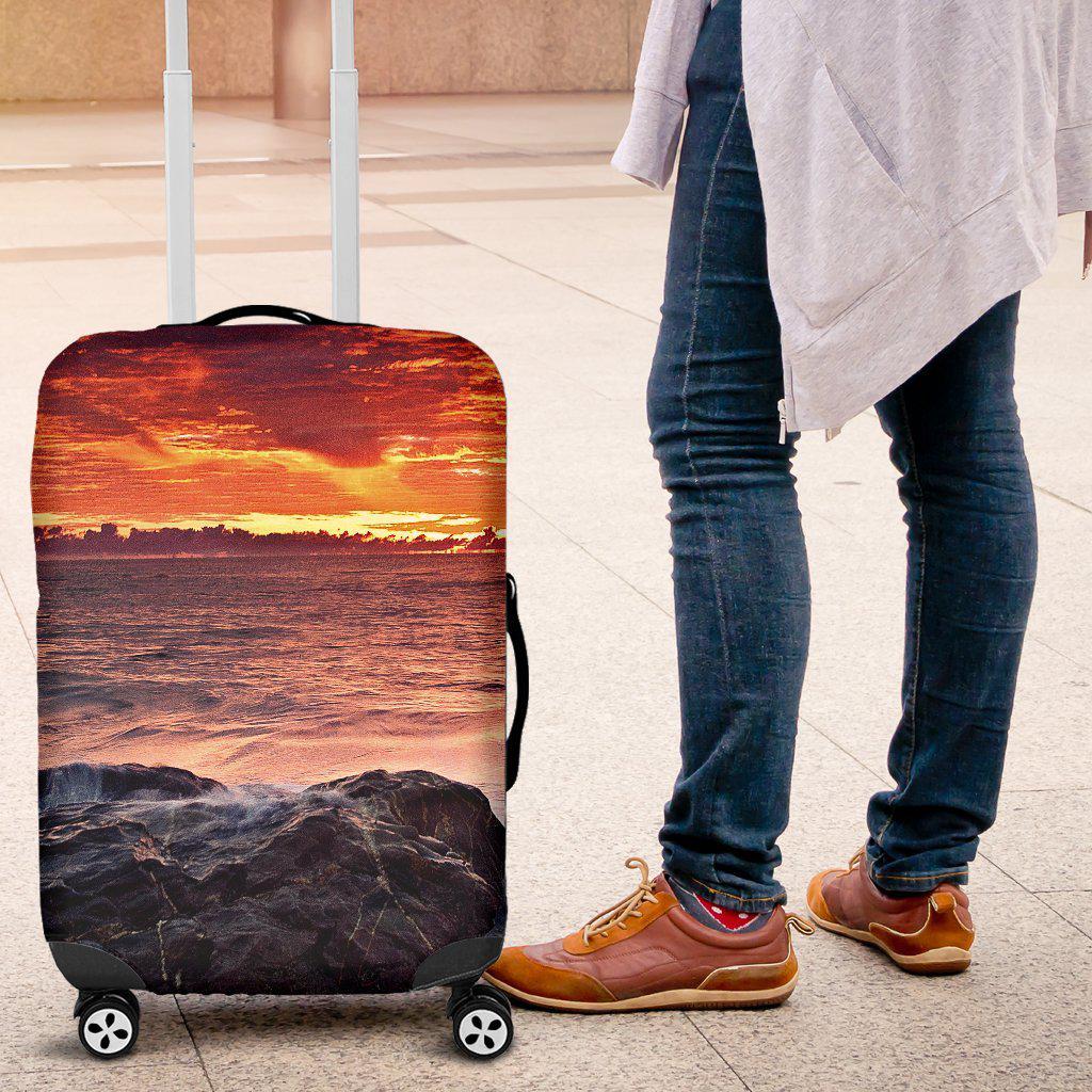 Ocean Sunset Luggage Covers