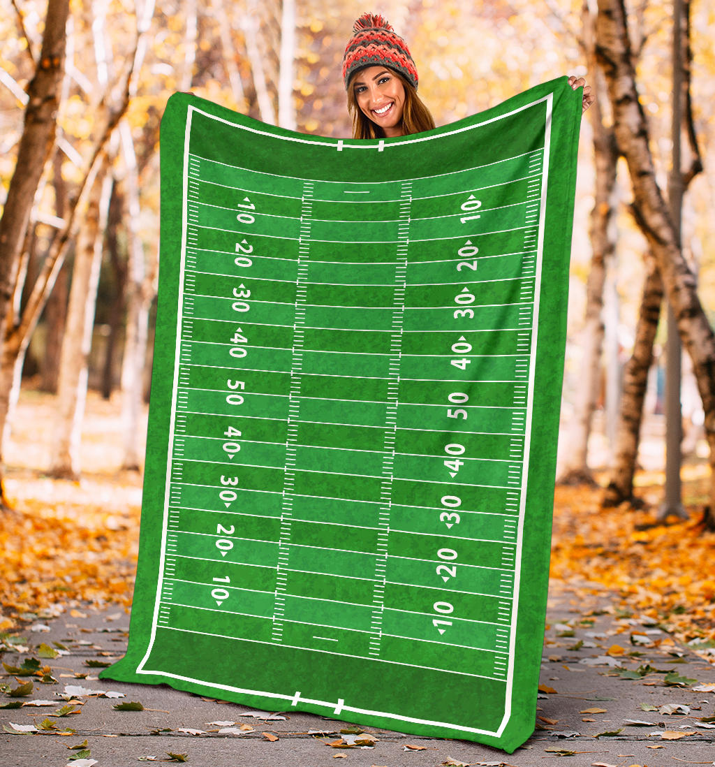 Football Field Premium Blanket