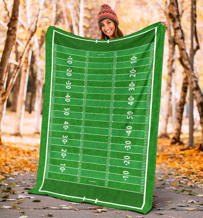 Football Field Premium Blanket