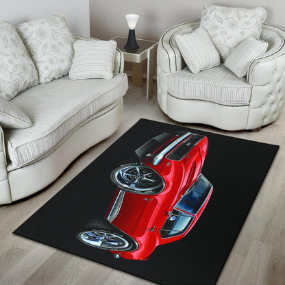 1967 SS Car Art Camaro Area Rug