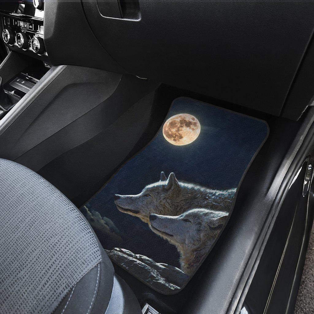 Wolves Floor Mats Full Set of 4