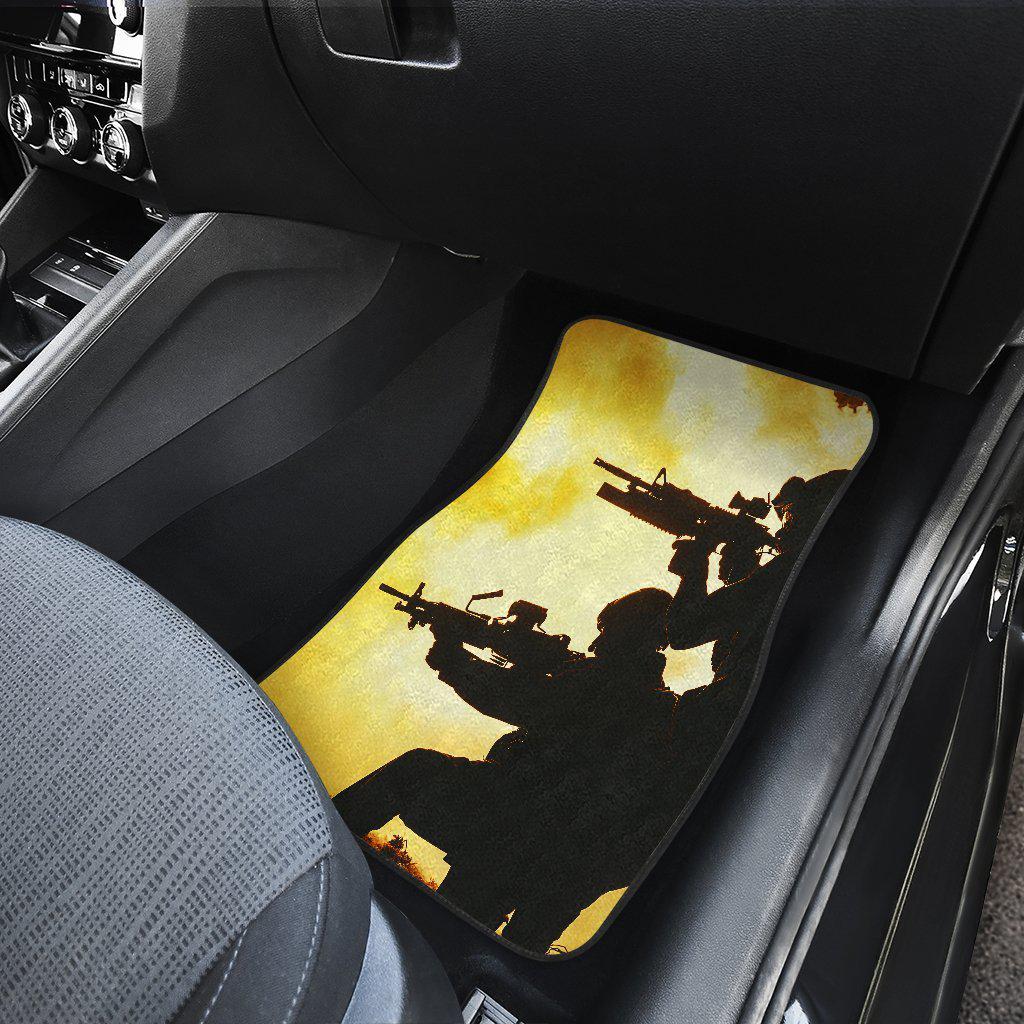 Fire Fight Floor Mats Front Set Only