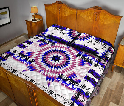 White Canyon Star Quilt Set