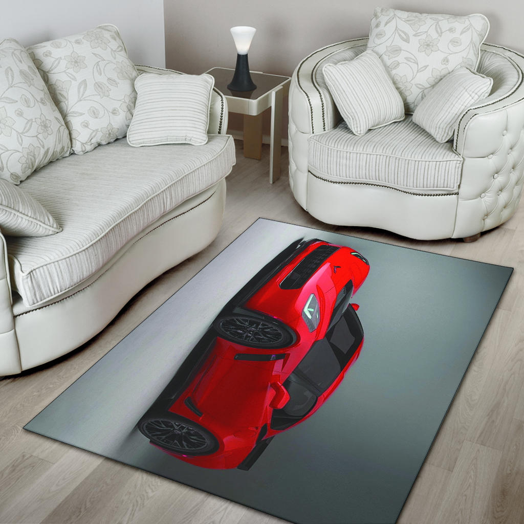 2015 Z06 Red Corvette