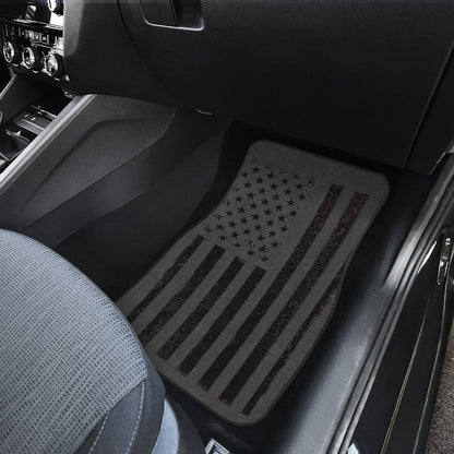 USA Flag Front Car Floor Mats