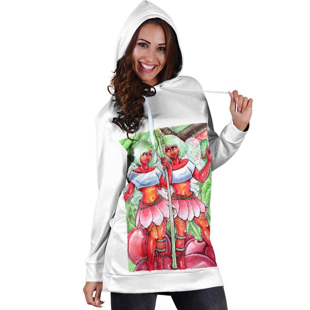 Cherry Fairies Women's Hoodie Dress