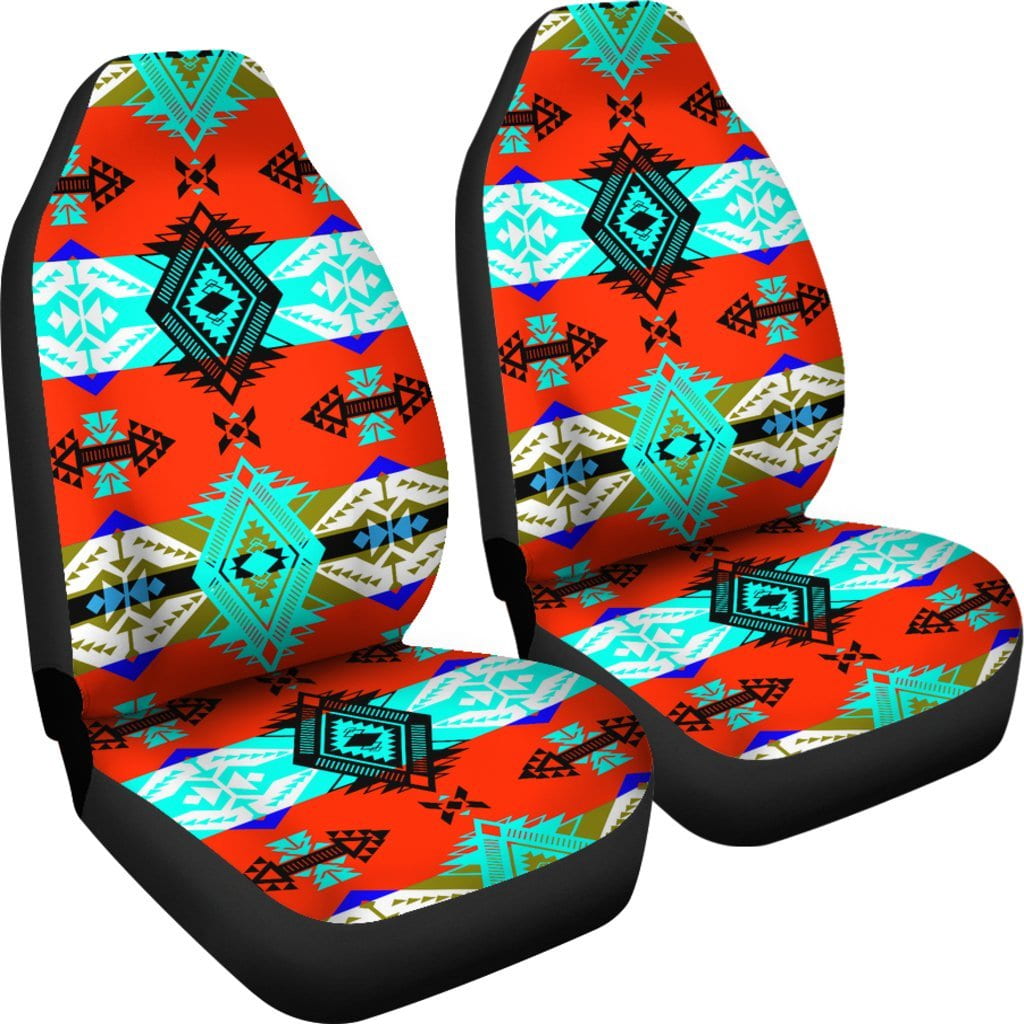 Sovereign Nation Blue Set of 2 Car Seat Covers