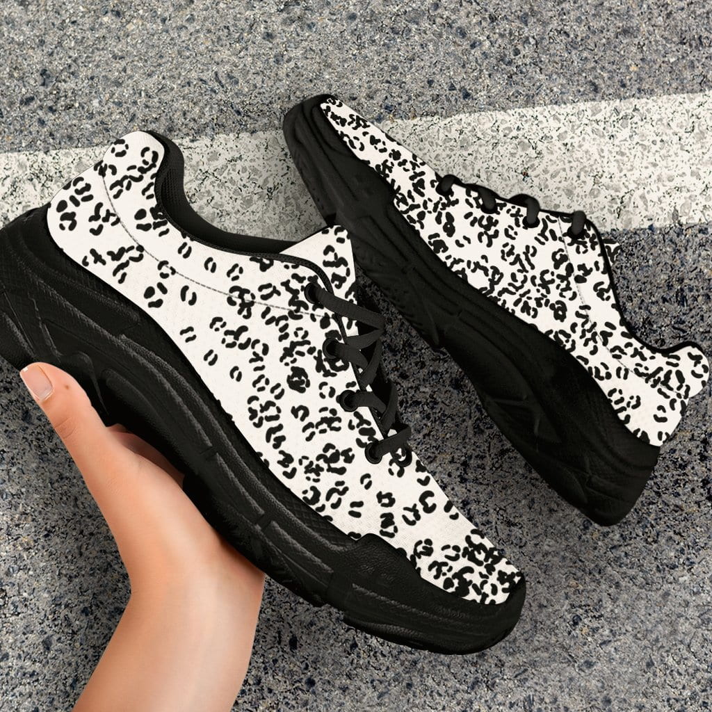 City leopard, chunky sneakers