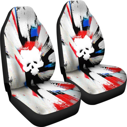Skull burst Car Seat Covers