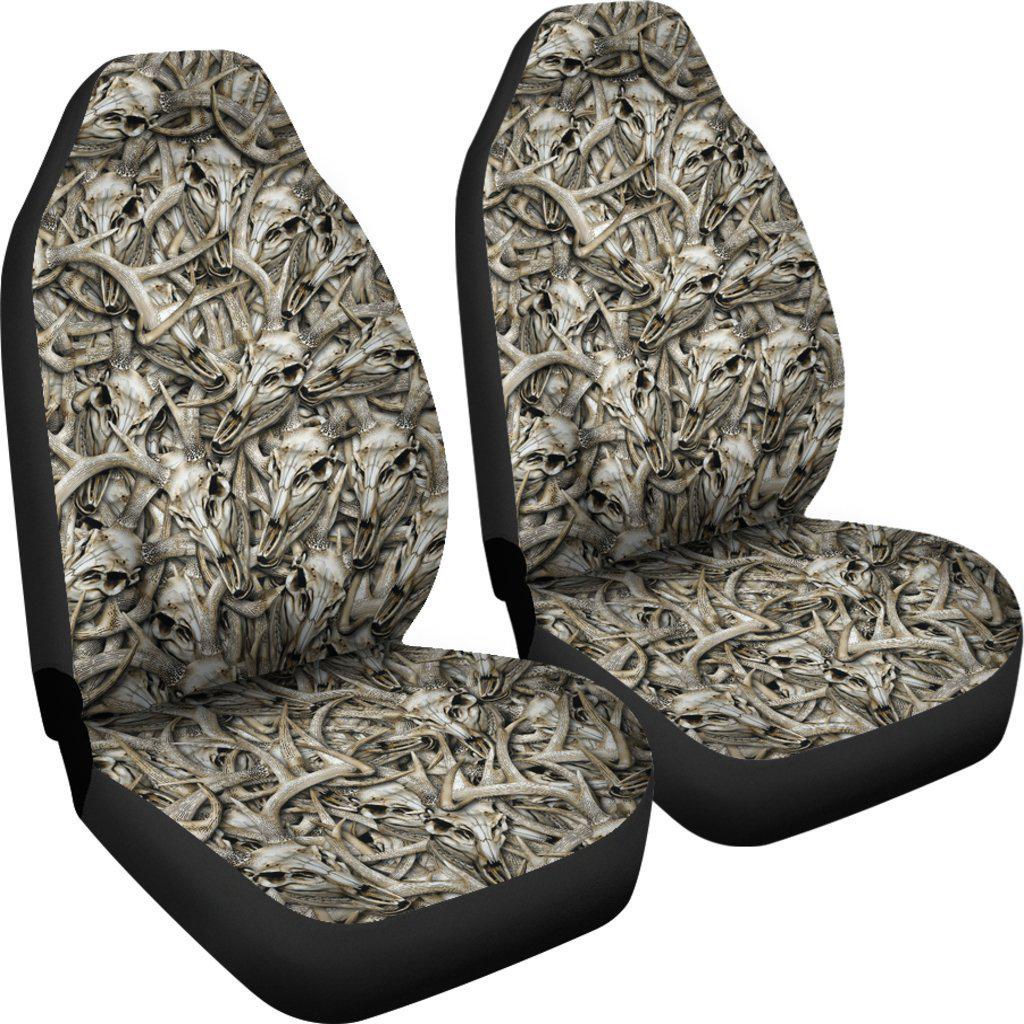 Deer Skull Camo Designed Seat Covers