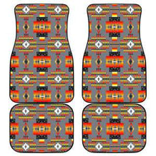 Seven Tribes Gray Set of 4 Car Floor Mats