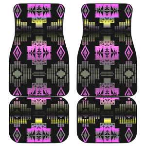 Pink Frost Set of 4 Car Floor Mats