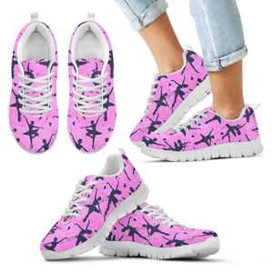 Tennis Shoes For Ballet Lovers Kids Sneakers
