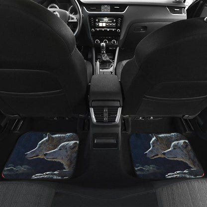 Wolves Floor Mats Full Set of 4
