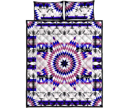 White Canyon Star Quilt Set