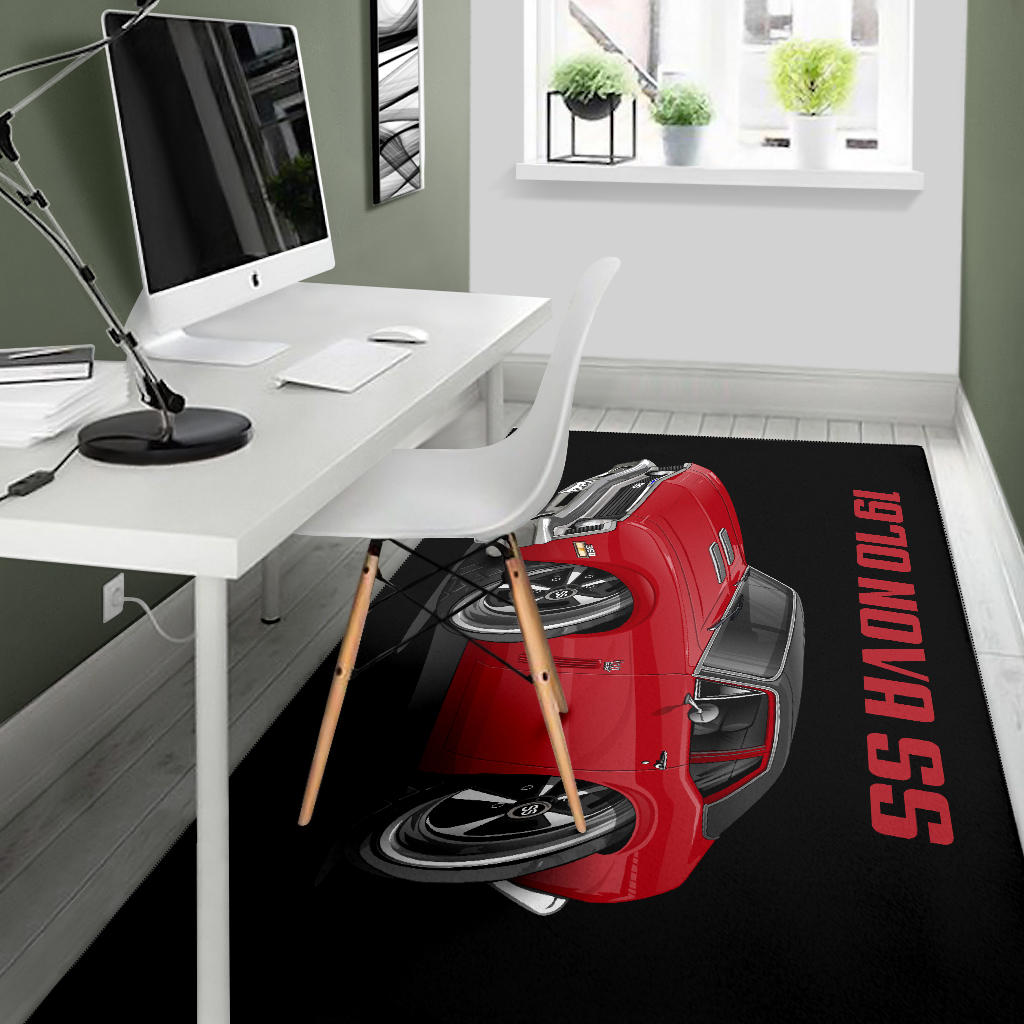 1970 Nova SS Car Art Area Rug