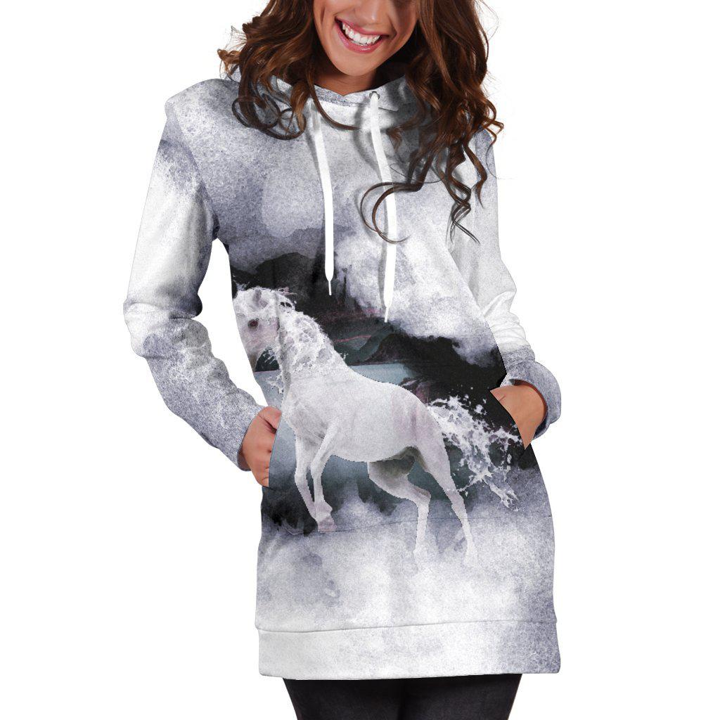 Macabre Mythology (Kelpie) Women's Hoodie Dress