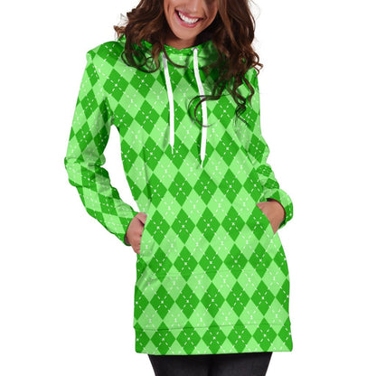 St Patricks Day Womens Hoodie Dress