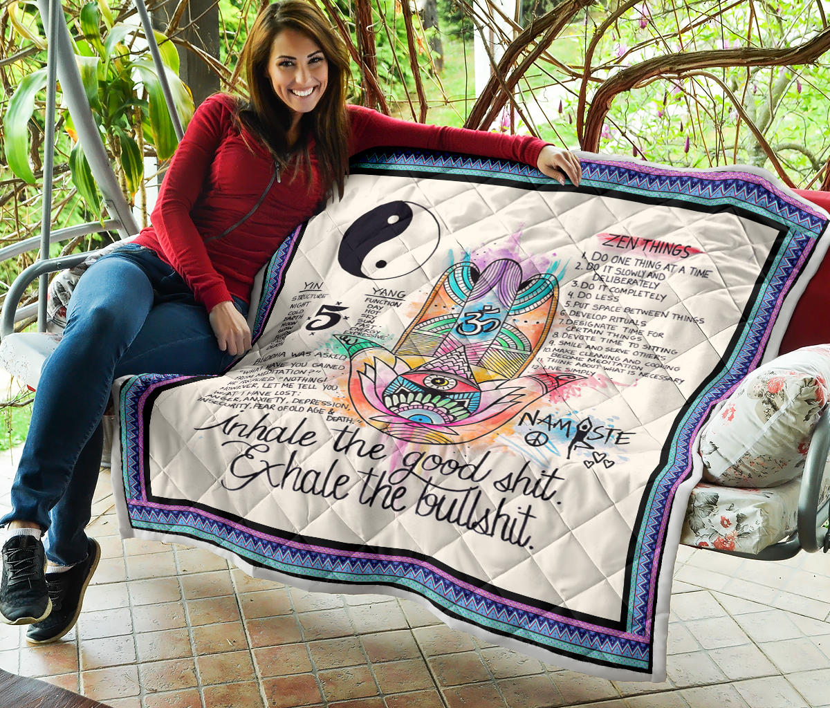 Yoga Exhale Quilt