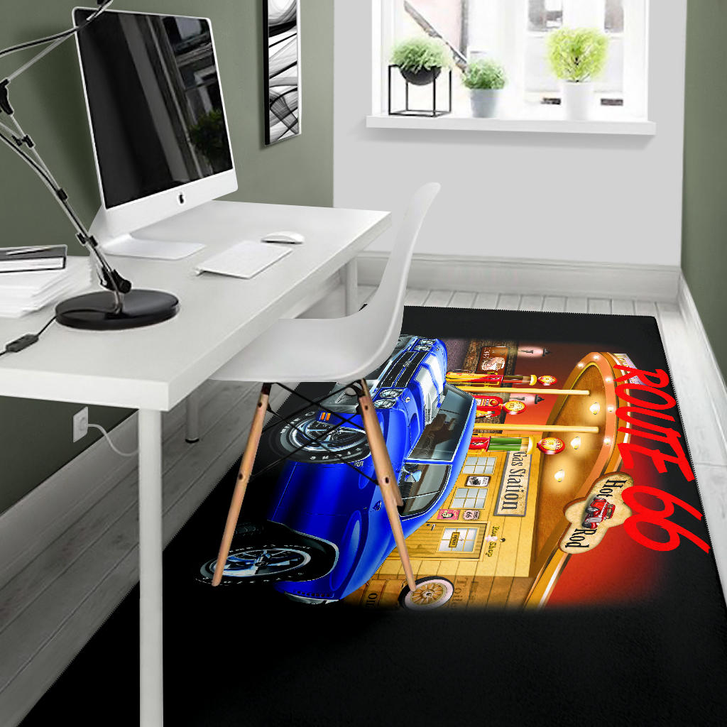 Route 66 1970 Chevelle Area Rug
