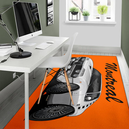 1971 Alfa Romeo Montreal Car Art Area Rug
