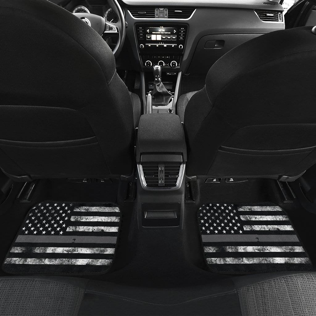 Thin Gray Line Set of 4 Car Floor Mats