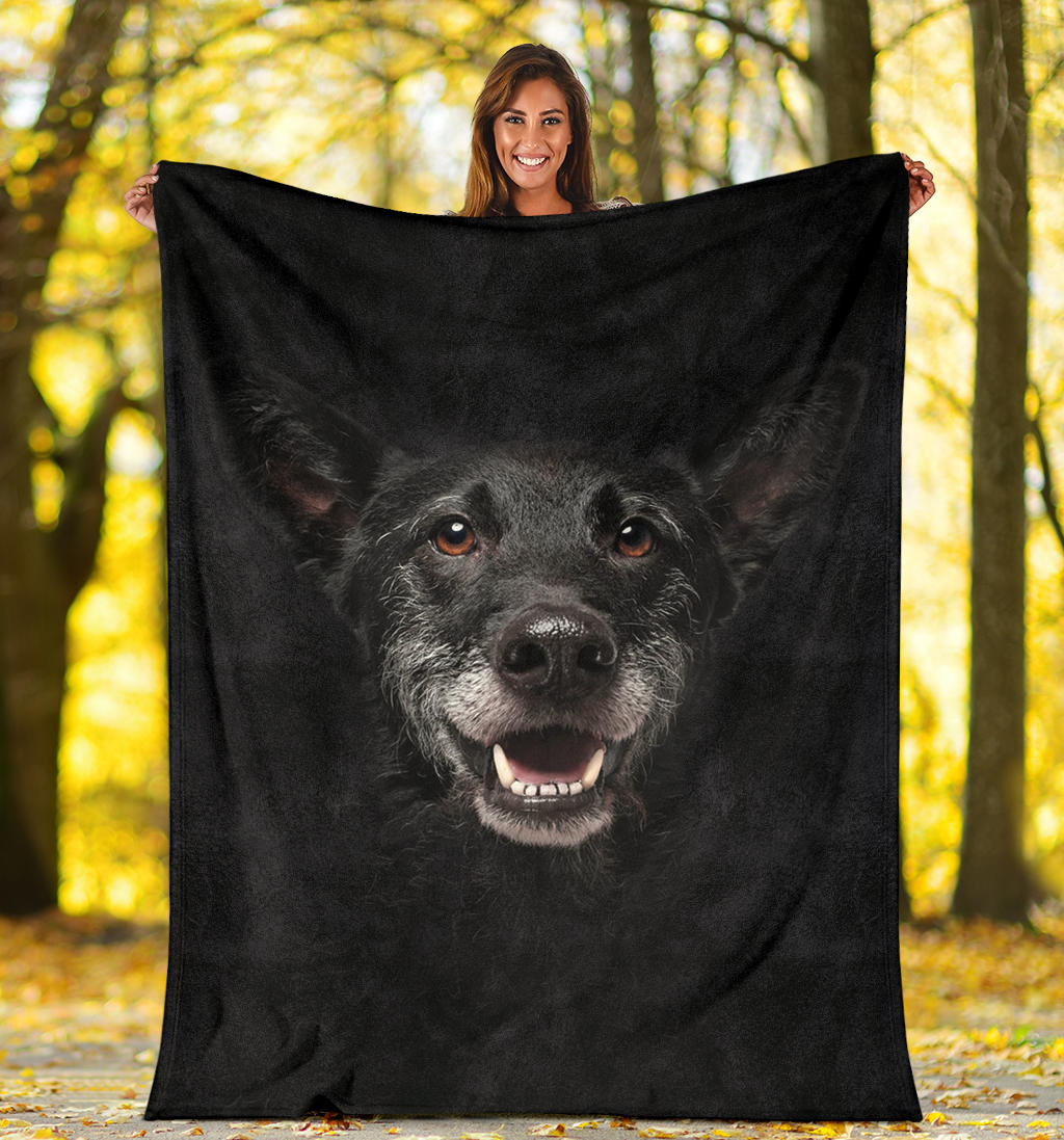 Premium Blanket Mudi Face Hair