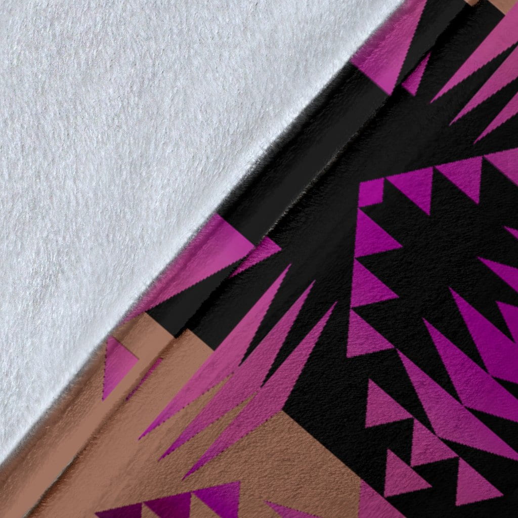 Between the Mountains Berry Ultra-Soft Micro Fleece Premium Blanket