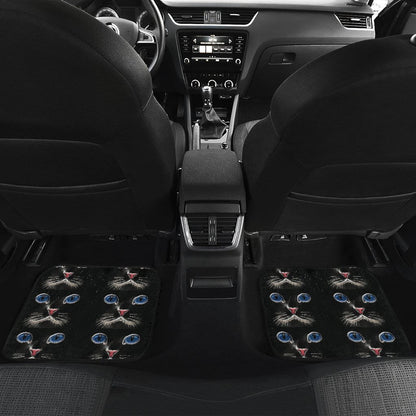 Blue eyed Cat Car Floor Mat