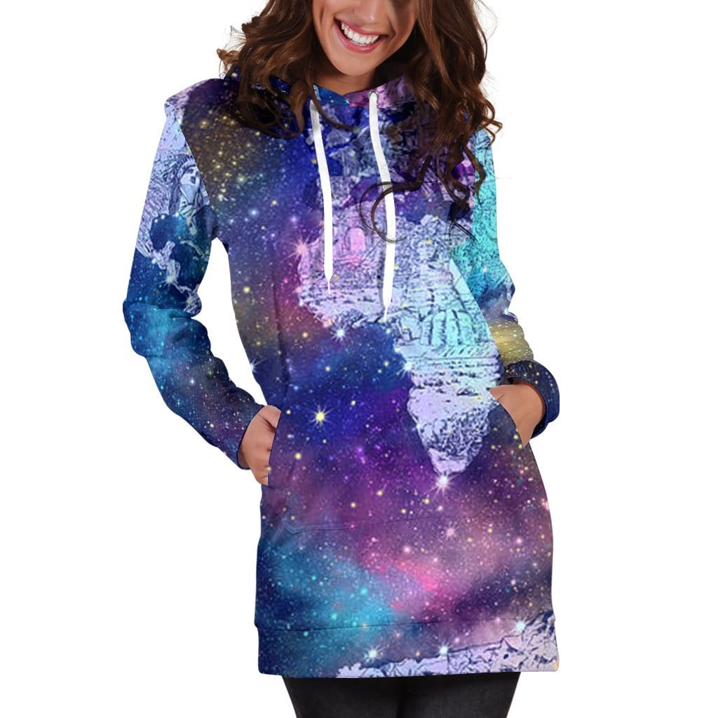 Galaxy Women's Hoodie Dress