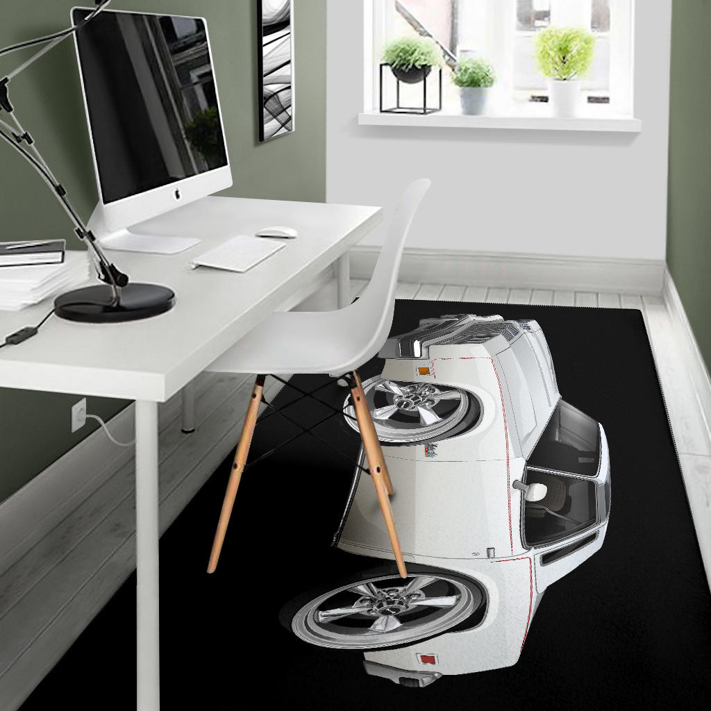 1976 Oldsmobile Cutlass Salon Car Art Area Rug