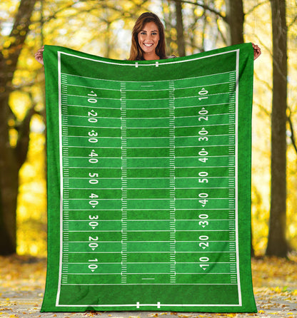 Football Field Premium Blanket