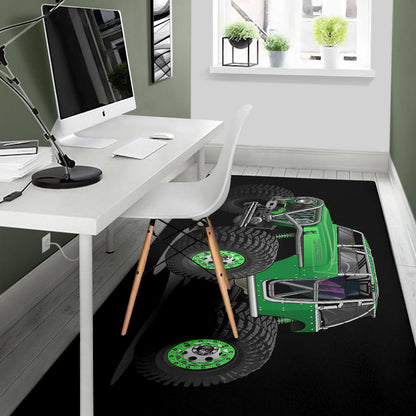 Rocktoy Jeep Green Area Rug