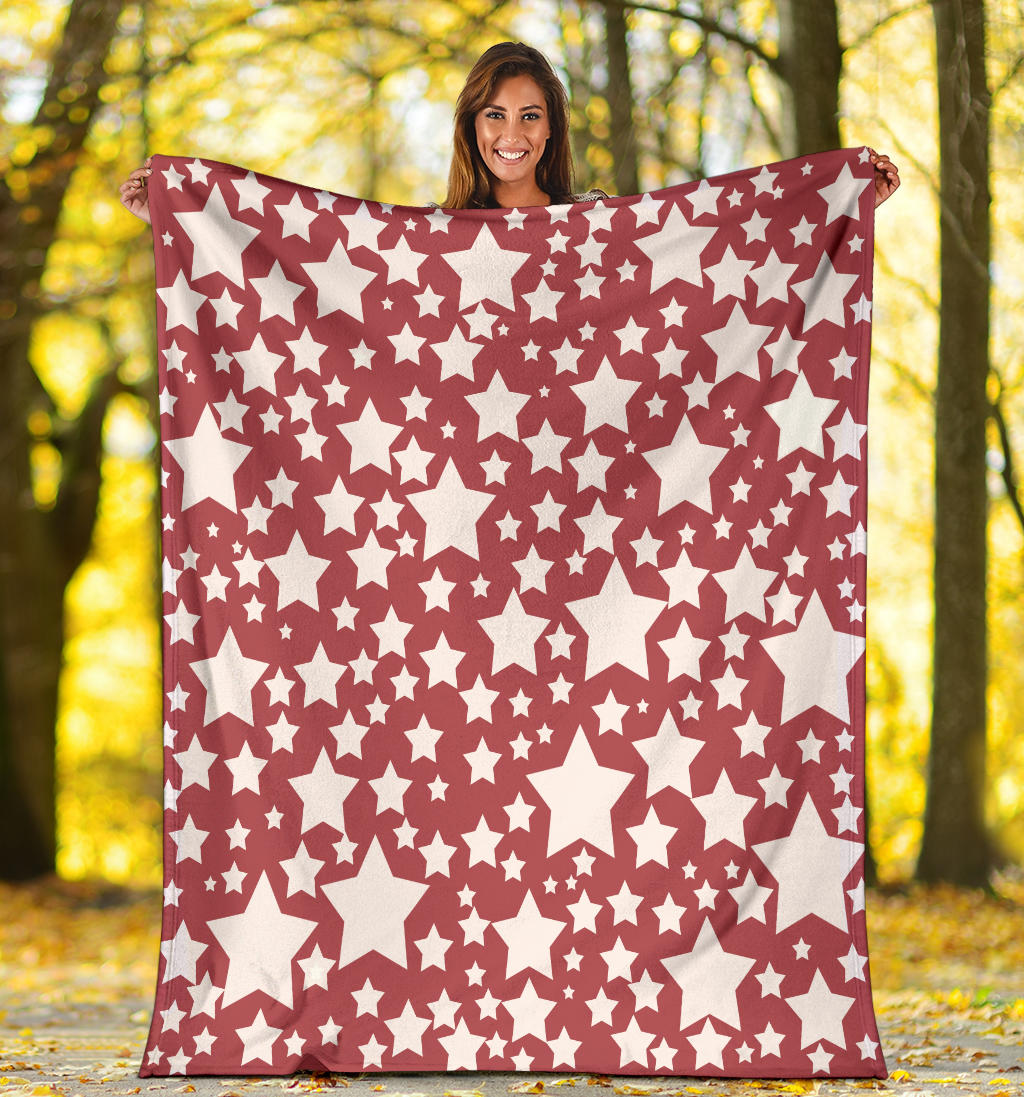 Multi Star Fleece Premium Blanket