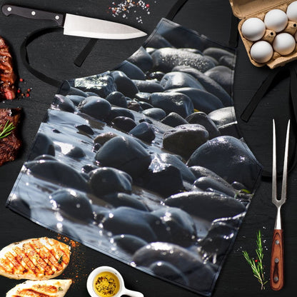 Men's Apron - Rocky Shore Design