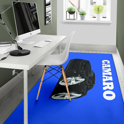 2013 Camaro Car Art Area Rug
