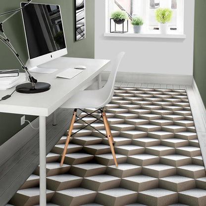Cube Optical Illusion Area Rug
