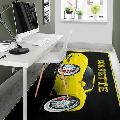 2006 Z06 Corvette Area Rug