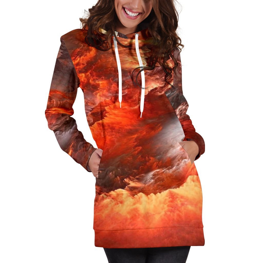 Universe Hoodie Dress