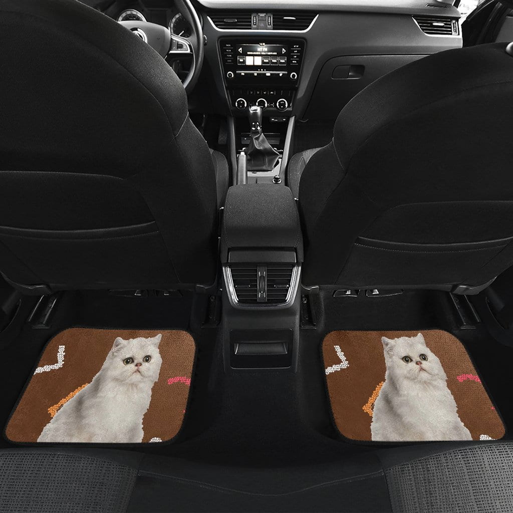 Cats eyes wide open Car Floor Mats