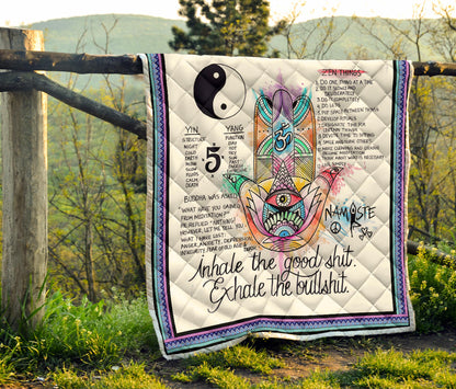 Yoga Exhale Quilt