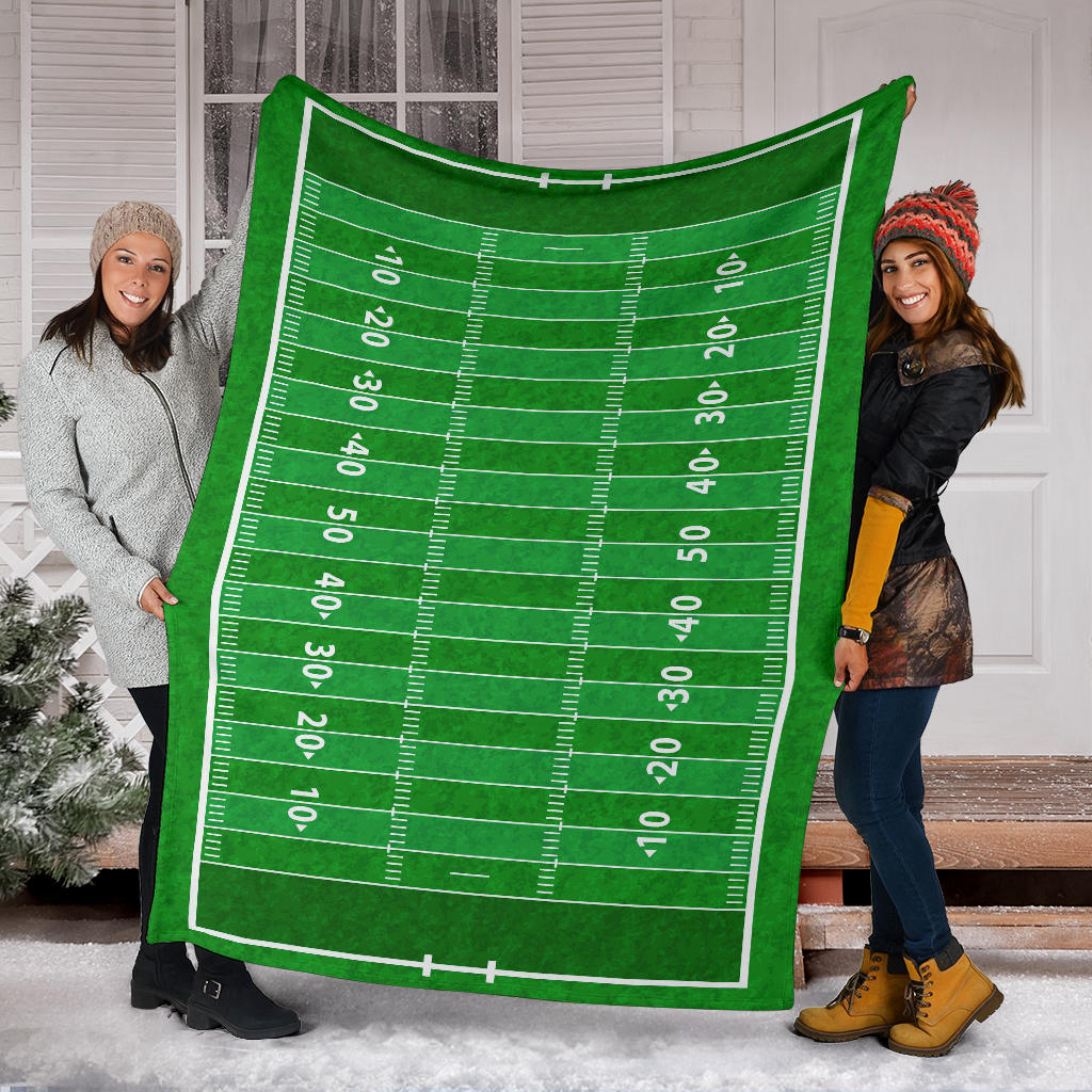 Football Field Premium Blanket