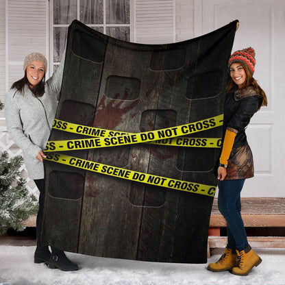 Crime Scene Premium Blanket