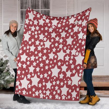 Multi Star Fleece Premium Blanket