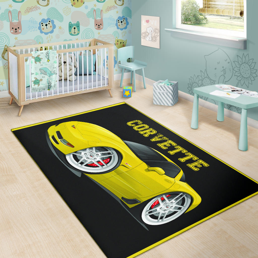 2006 Z06 Corvette Area Rug
