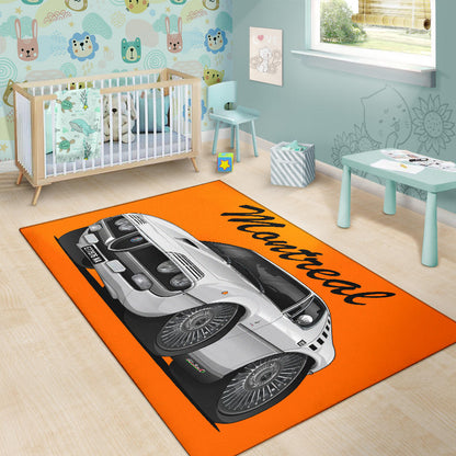 1971 Alfa Romeo Montreal Car Art Area Rug