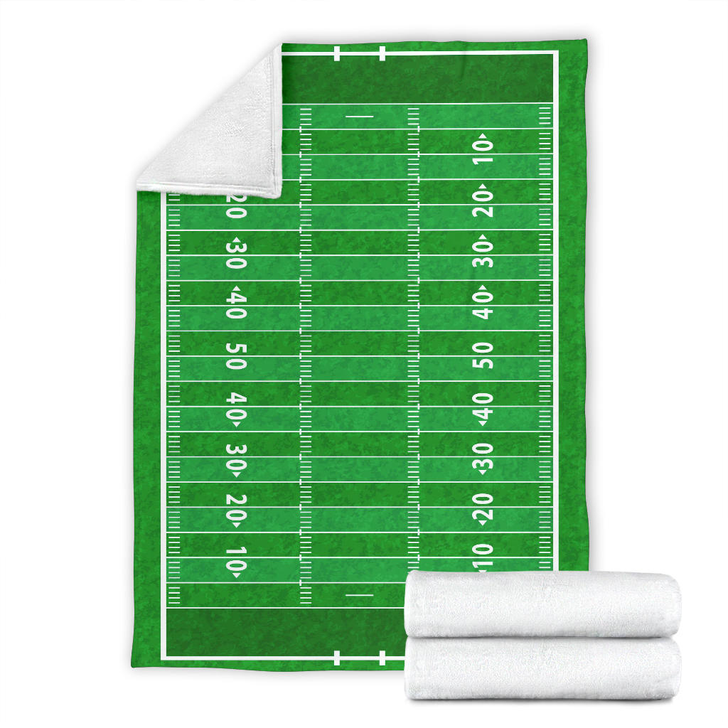 Football Field Premium Blanket