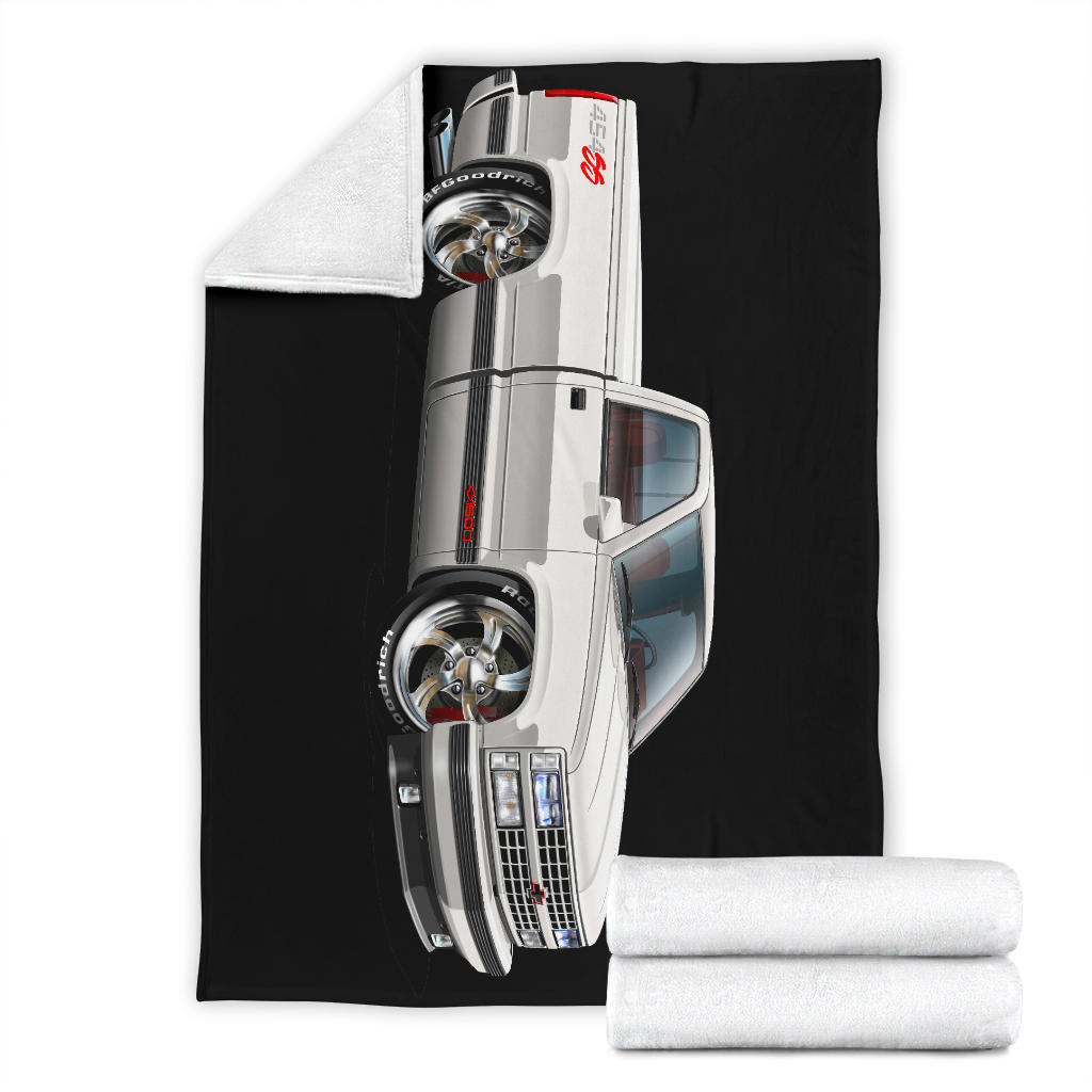 1990 454SS Pickup Truck Car Art Premium Blanket
